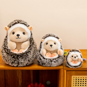 Peluche <span class=keywords><strong>de</strong></span> Erizo Reversible Kawaii Mood Flip <span class=keywords><strong>de</strong></span> 10cm, 20cm, 30cm, Llavero <span class=keywords><strong>de</strong></span> Peluche Suave para Niños, Regalo <span class=keywords><strong>de</strong></span> Cumpleaños, OEM - Product Image 2
