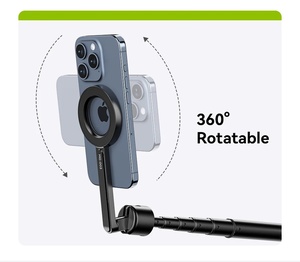 Trípode Magnético para Teléfono Ulanzi MG-003, Control Remoto Inalámbrico, Soporte para Teléfono, Palo Selfie, Trípode para <span class=keywords><strong>iPhone</strong></span> 16 15 <span class=keywords><strong>14</strong></span> 13 <span class=keywords><strong>Pro</strong></span> <span class=keywords><strong>Pro</strong></span> <span class=keywords><strong>Max</strong></span> - Product Image 4