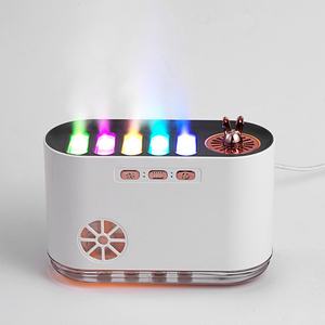 Difusor de Aromaterapia con Luz LED de Colores, Humidificador Ultrasónico USB, Difusor de Aceites Esenciales con 5 Boquillas de Pulverización - Product Image 5