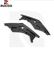 Panneaux de recouvrement de phares en fibre de carbone préimprégnée véritable pour BMW G80/G81 M3 G82/G83 M4 G87 M2 - Décoration du compartiment moteur