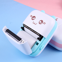 C9 Printer Label perekat Mini Printer BT termal portabel Printer foto Printer saku portabel 57mm untuk Android IOS.