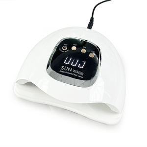 Lampe à ongles UV LED 280W, lumière rouge, séchage rapide du vernis gel, logo personnalisé pour salon de manucure professionnel - Product Image 1