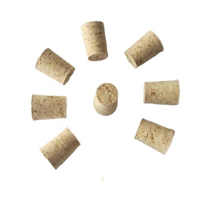 <span class=keywords><strong>Bouchon</strong></span> de bouteille en liège de vin, pour bouteille de champagne, personnalisable, vente en gros, 10 pièces, 18mm 20mm 22mm - Product Image 1