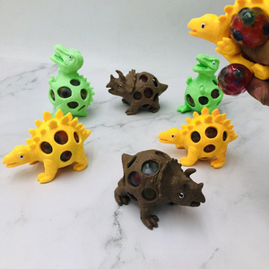 Pelotas Antiestrés de Dinosaurio, Juguetes Sensoriales de TPR para Niños de 5 a 7 Años, Pelotas para Apretar, Recuerdos de Fiesta, Alivio del Estrés, Decoración de Escritorio de Oficina - Product Image 3