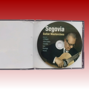 CD de masterclass de guitare d'Andrés Segovia. Collection définitive de guitares classiques, les enregistrements emblématiques de la légendaire - Product Image 4