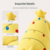 Coussin en peluche pieuvre de Noël de 70 cm, grand format, doux et rembourré, décoration de maison pour les fêtes, cadeau