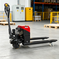 Chariot élévateur à palettes entièrement électrique QMIGA 3 tonnes, batterie 48V32Ah, chariot à palettes alimenté par batterie, directement de l'usine, homologué CE