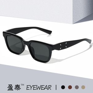 Yingtai Eyewear Unisex <b>Sunglasses</b> PC Frame UV400 Protection <b>Square</b> Design For Men And Women - Product Image 5