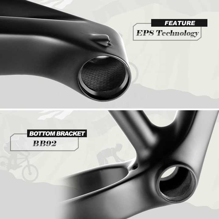 軽量】FM066 カーボンフレームセット＋BB 揃う