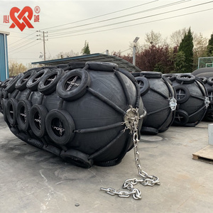 Xincheng merk ISO 17357 standaard Yokohama natuurrubberen scheepsfender zwart op maat gemaakte maat 2 jaar garantie diameter - Product Image 5