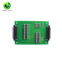 Carte mère de contrôleur de ventilateur de plafond 12V, 24V, kit 45W pour alimentation solaire AC/DC, prise en charge de la carte de circuit imprimé PCBA, avec télécommande RF
