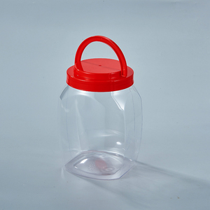 Bocaux en PET à large ouverture avec couvercle à vis <span class=keywords><strong>Geda</strong></span> pour le stockage du sucre, des collations, des biscuits - Bocaux vides et propres - Product Image 3