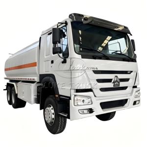 Camion-citerne Sinotruk d'usine, ensemble complet, personnalisé, haute capacité de charge, pour le transport et le transfert de carburant, capacité de 15m³ à 25m³, pour le ravitaillement d'avions - Product Image 1