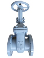 Acier au carbone standard russe GOST 20 # Vanne à opercule électrique montante PN16 en acier au carbone – Direct Usine