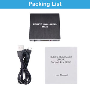 <span class=keywords><strong>Extracteur</strong></span> <span class=keywords><strong>audio</strong></span> HDTV 4Kx2K, convertisseur <span class=keywords><strong>audio</strong></span> 3,5 mm pour PC, ordinateur portable, accessoires <span class=keywords><strong>audio</strong></span> et vidéo - Product Image 6