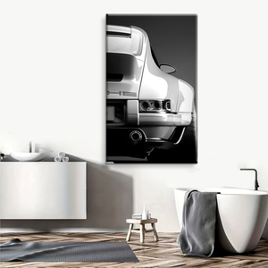 Arte della parete della macchina da corsa del manifesto dell'automobile di Sport dell'annata all'ingrosso per la decorazione domestica - Product Image 2