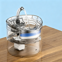 Distributeur d'eau pour animaux de compagnie de qualité supérieure, système d'eau circulante automatique ultra-silencieux, eau courante filtrée fraîche