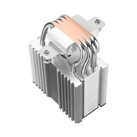 Radiateurs de condenseur pour équipement industriel à faible bruit, personnalisables OEM, avec 4 caloducs passifs en cuivre, pour refroidissement de drones CNC et dissipateur thermique de CPU