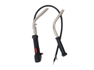 Conjunto de manillares izquierdo y derecho para desbrozadora de mochila, mango de control para cortacésped con interruptor de aceleración - Product Image 1