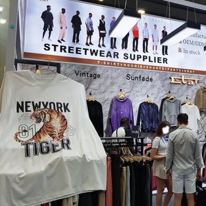 High Quality Oversized <b>Tshirt</b> Fashion Loose Cotton T-shirt Custom Graphic logo Print t Shirt for Men - Product Image 4