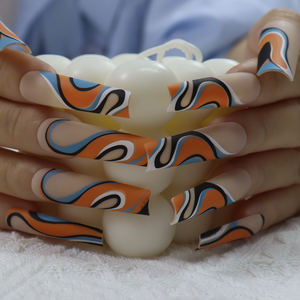 <span class=keywords><strong>Uñas</strong></span> postizas largas y <span class=keywords><strong>cortas</strong></span> para decoración, <span class=keywords><strong>uñas</strong></span> largas y <span class=keywords><strong>cortas</strong></span> con pegamento de gelatina, para <span class=keywords><strong>uñas</strong></span> falsas, <span class=keywords><strong>2022</strong></span> - Product Image 2