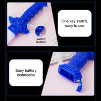 Épée lumineuse LED en gros, lame changeante de couleur, clignotante, jouet en plastique lumineux pour enfants, cadeaux de fête d'anniversaire, fournitures pour événements