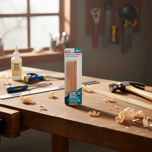 Bastoncini di Legno Ilan 2x6x300mm 8 Pezzi Materiale per Artigianato e Fai-da-Te - Product Image 3