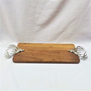 Ustensiles de cuisine en bois S/2, cuillère de service/spatule plate pour la cuisson, ustensiles de cuisine antiadhésifs, 100% faits à la main, ensemble de cuisine - Product Image 1
