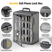 Armoire de rangement pour téléphones portables Glosen à 36 emplacements pour l'école, les enseignants N2636, armoire de rangement pour téléphones pour le campus, l'industrie