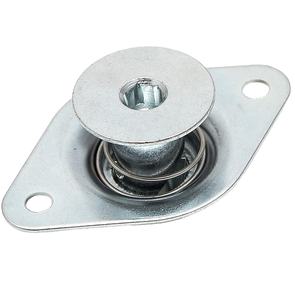 LEITE Fermeture à quart de tour sur mesure en acier inoxydable argenté de 5/16 po, tête ovale, Dzus pour motos, Chine OEM/ODM, selon dessin - Product Image 5