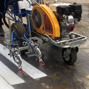 Máquina de Marcado de Superficies de Carreteras por Pulverización en Frío HW-12L, Máquina de Líneas de Plástico en Frío para Pavimento - Product Image 3