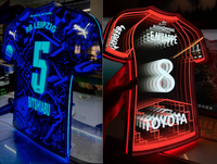 Letrero LED 3D con efecto de espejo infinito, montaje en pared, gráficos personalizados multicolor, control por aplicación, iluminación de neón impermeable IP65 para