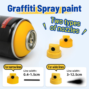Pintura en Aerosol SANVO Multisuperficie, Alta Pigmentación, Secado Rápido, para Arte Mural, <span class=keywords><strong>Graffiti</strong></span> Callejero, Decoración de Muebles - Product Image 2