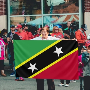 Gahumi Promotion Drapeaux Pays 90x150cm Drapeau Saint Et Nevis Personnalisé - Product Image 4