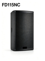 Enceintes de monitoring passives FD115NC 15 pouces, haut-parleurs néodyme, 8 ohms, coque plastique et métal, 800W, style d'écoute inversée, pour événements