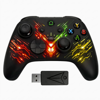 Control Multifuncional 2.4G para Xbox One/Series/S/X con Vibración y Luz, Control Inalámbrico para Juegos