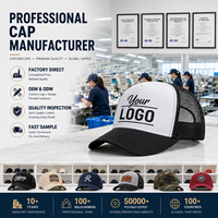 Gorra Trucker de Verano, Nueva Moda, con Logotipo Bordado en 3D, para Entrenamiento