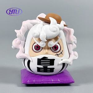 6 figurines d'anime <span class=keywords><strong>manga</strong></span> japonaises, Bodhidharma, Dragon Egg, Goku Balls, Zoro, Sanji, figurines en PVC d'anime japonais, boîte aveugle - Product Image 5