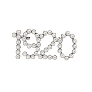 Personalizado elegante acento hermandad Zeta Phi Beta año de fundación 1920 diseño blanco perla con incrustaciones griego ZPB inspirado broche Pin - Product Image 1
