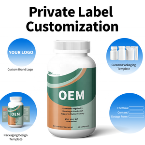 Cápsulas para la Salud Intestinal con Bajo MOQ, Probióticos Limpiadores, Suplementos Herbales para Vendedores de Amazon FBA, Cumplen con la Normativa COA y Pruebas de Terceros - Product Image 2