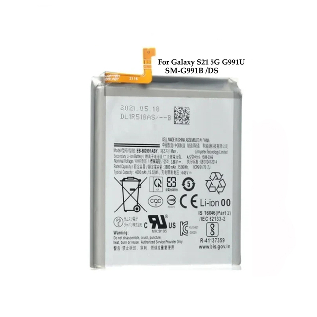 Digital Lithium Ion EB-BG991ABY 4000mAh Replacement Battery for Samsung Galaxy S21 5G SM-G991B /DS G991U Mobile Phone Batteries