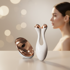 Gesichtsmassagegerät für den Heimgebrauch Schönheitsgerät für Frauen Rotlicht-basiertes Gesichtsmassagegerät zur Hautpflege Glättung und Straffung - Product Image 1