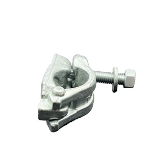 Acoplador Giratorio para Andamios Hanpiao, <span class=keywords><strong>Hierro</strong></span> Fundido y Acero, 48.6x48.6mm, Galvanizado en Caliente, Estándar EN74/BS1139, <span class=keywords><strong>Escalera</strong></span> de Oficina - Product Image 1