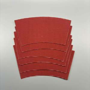 Material de Papel Ondulado Biodegradable para Vasos, Recubierto de PE, Impreso, para la Fabricación de Vasos de Café - Product Image 1