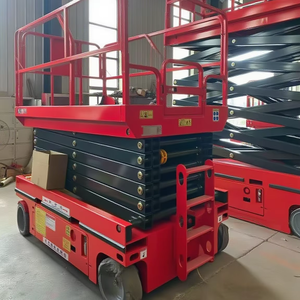 Ножничный подъемник для строительных лесов, 320 кг, гидравлический цилиндр для Ножничного подъемника, ручной ножничный подъемник, электрический ножничный подъемник, 14 м - Product Image 1