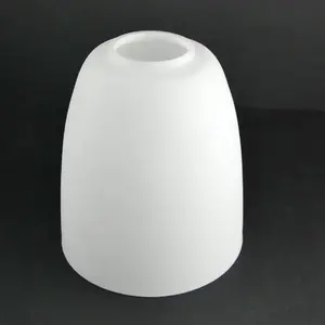 Wholesale Customized Shape High Quality Chandeliers Pendant Lights Cone Oval Shape Opal Glass Lamp Shade
