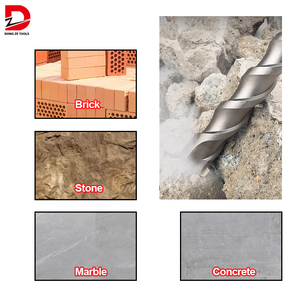 DZ Cross Tip <span class=keywords><strong>4</strong></span> máy cắt <span class=keywords><strong>4</strong></span> sáo cacbua thép khoan bit Đặt đôi sáo tối đa búa cho bê tông đá granit chế biến Xoắn - Product Image 5