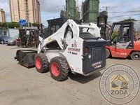 Chargeuse compacte sur pneus Bobcat S18 d'occasion, mini-chargeuse sur pneus, moteur Kubota d'origine, à vendre