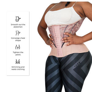 Faja Reductora de Cintura de Alta Compresión, Top Corsé Ajustable, Moldeador Corporal Sin Costuras de Nylon, Faja Moldeadora de Abdomen - Product Image 3