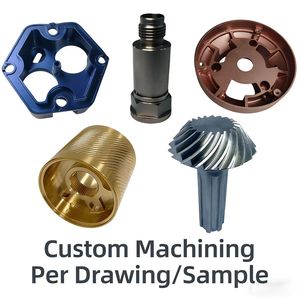 Boîtier de support moteur usiné CNC en aluminium anodisé, bloc de soupape de dissipation thermique, moyeu de palier de poulie de distribution usiné CNC - Product Image 2